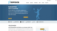 Desktop Screenshot of linkopingsportcenter.se